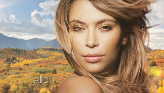 Naga Kim Kardashian w teledysku Kanye Westa