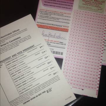 Amerykańscy celebryci także oddali swój głos w wyborach 