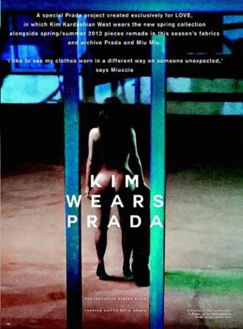 Kim Kardashian znów pokazuje gołą pupę w sesji dla Love FOTO