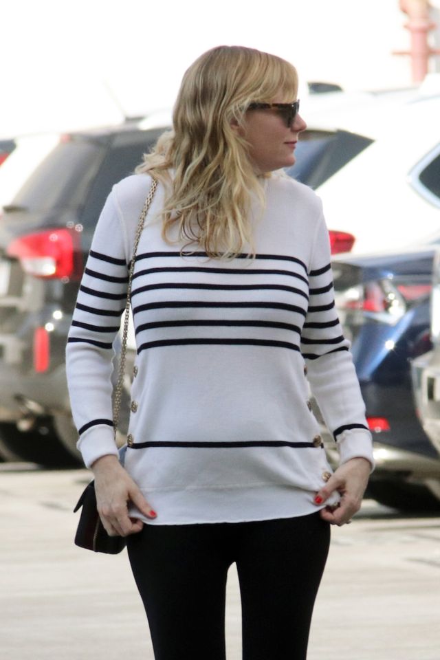 Kirsten Dunst w ciąży - widać brzuszek? (ZDJĘCIA)