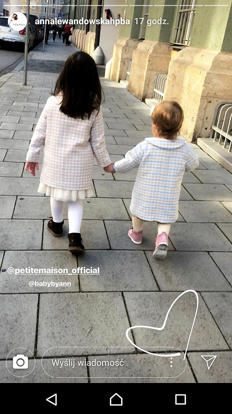 Anna Lewandowska wystroiła Klarę - ta stylówka to HIT