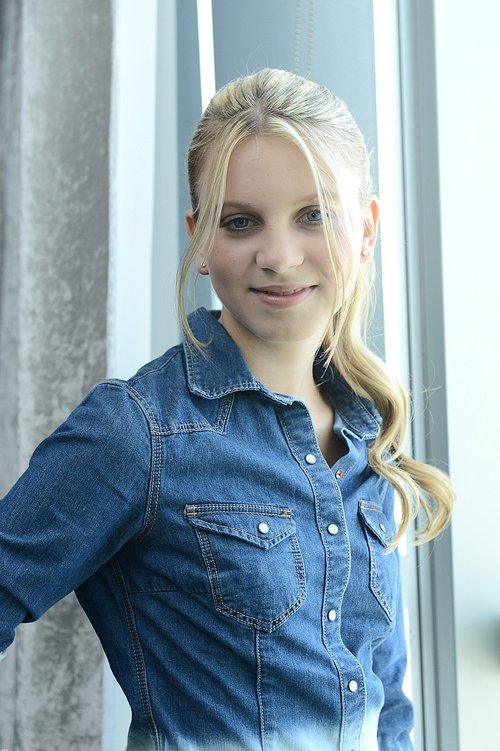 Klaudia Kulawik na konferencji filmu Felix, Net i Nika FOTO Klaudia Kulawik na konferencji filmu Felix, Net i Nika FOTO