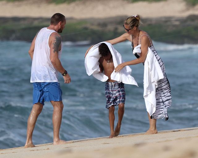 Heidi Klum uratowała syna przed utonięciem!