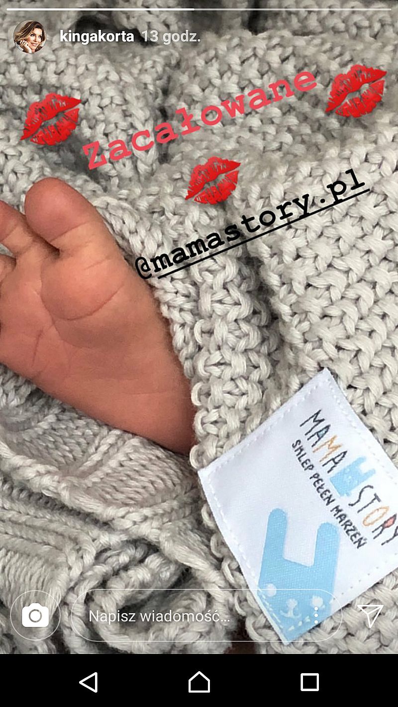 Kinga Korta pokazała swojego DZIDZIUSIA (Instagram)