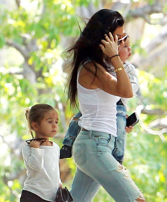 Kourtney Kardashian wygląda WSPANIALE, gdy... się nie stara