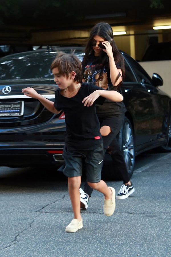 Kourtney Kardashian nie radzi sobie z Masonem? (FOTO)