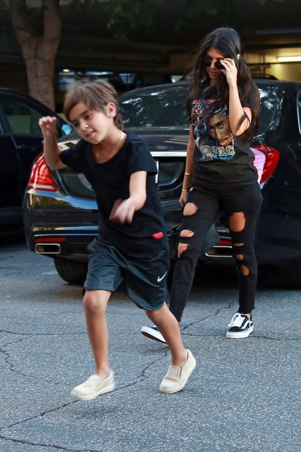Kourtney Kardashian nie radzi sobie z Masonem? (FOTO)