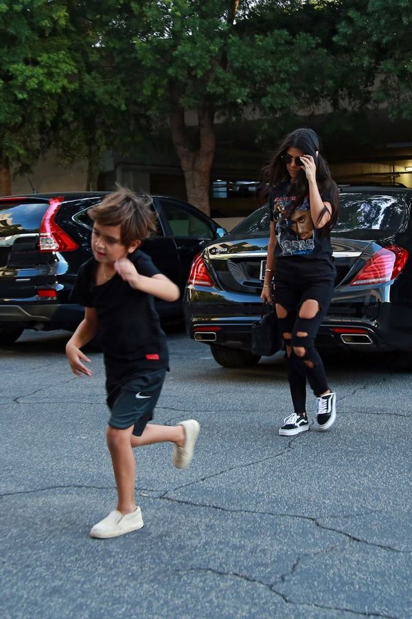 Kourtney Kardashian nie radzi sobie z Masonem? (FOTO)