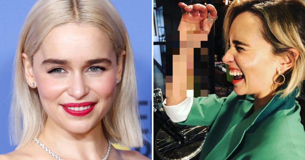 Emilia Clarke uczciła zakończenie „Gry o tron”. Zrobiła sobie nietypowy tatuaż! Emilia Clarke uczciła zakończenie „Gry o tron”. Zrobiła sobie nietypowy tatuaż!