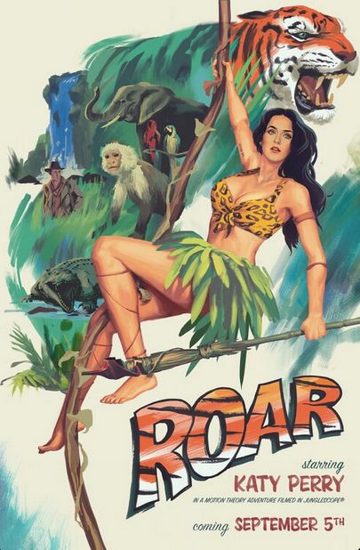 Katy Perry promuje Roar (FOTO)