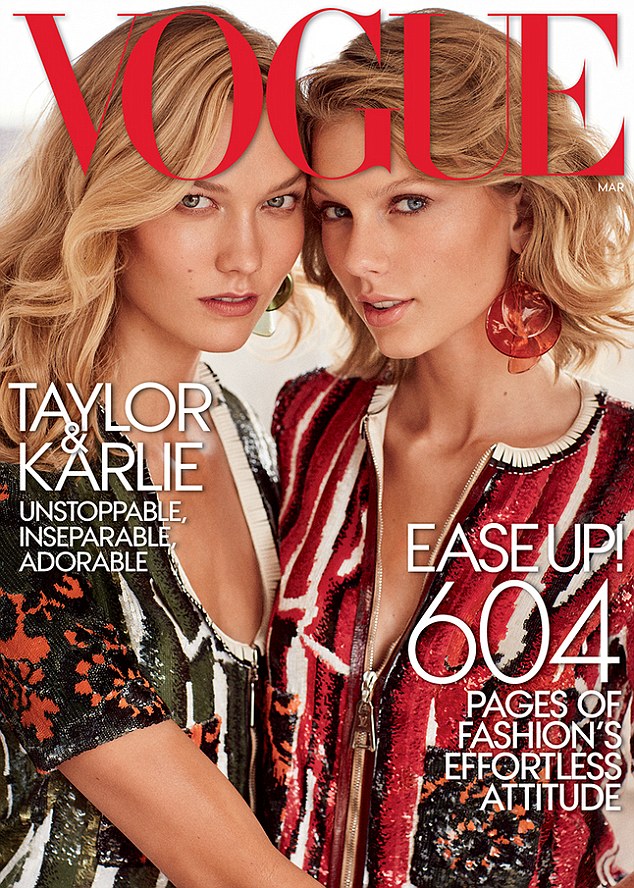Karlie Kloss i Taylor Swift niczym siostry na okładce Vogue'