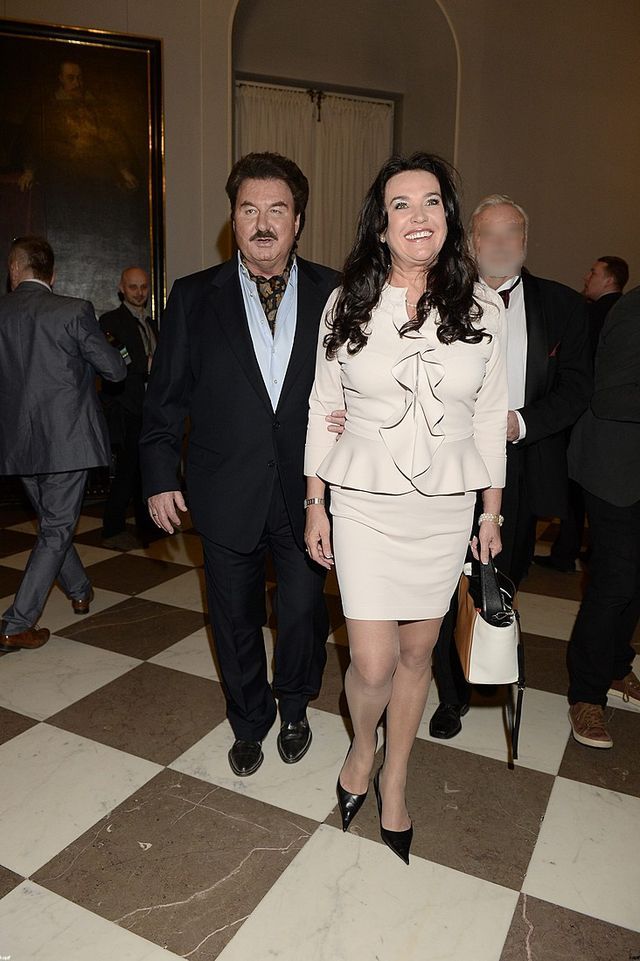 Krzysztof Krawczyk z żoną Ewą na gali Wiktorów (FOTO)