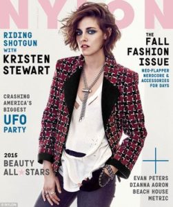 Kristen Stewart o swojej orientacji seksualnej w Nylon Kristen Stewart o swojej orientacji seksualnej w Nylon