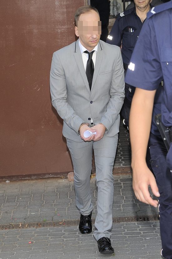 Izabela Adamczyk na rozprawie męża, Dariusza K. (FOTO)