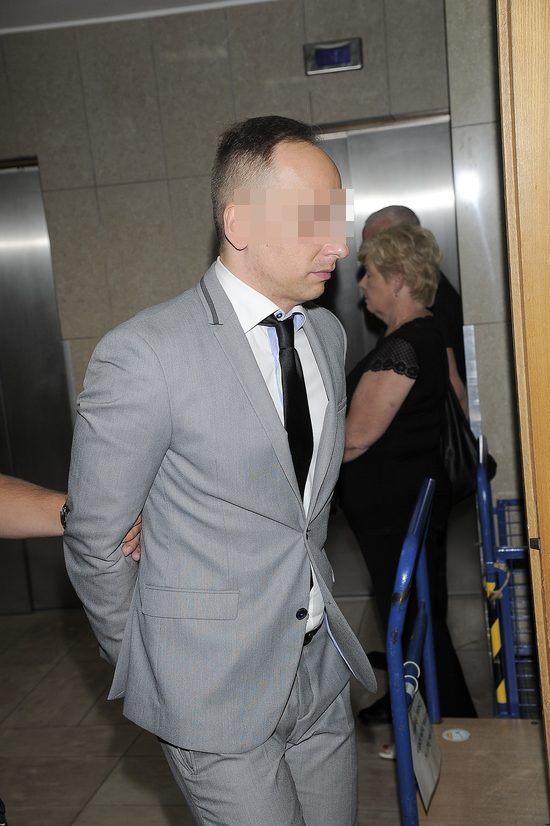 Izabela Adamczyk na rozprawie męża, Dariusza K. (FOTO)