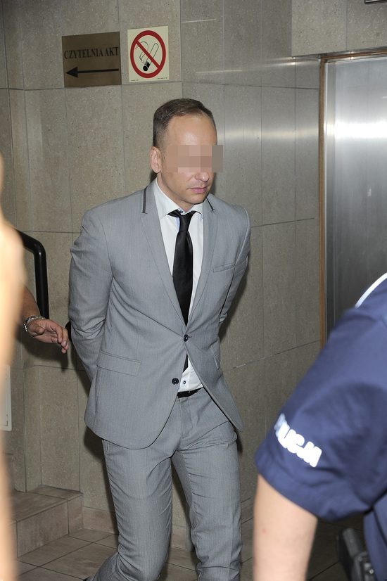 Izabela Adamczyk na rozprawie męża, Dariusza K. (FOTO)