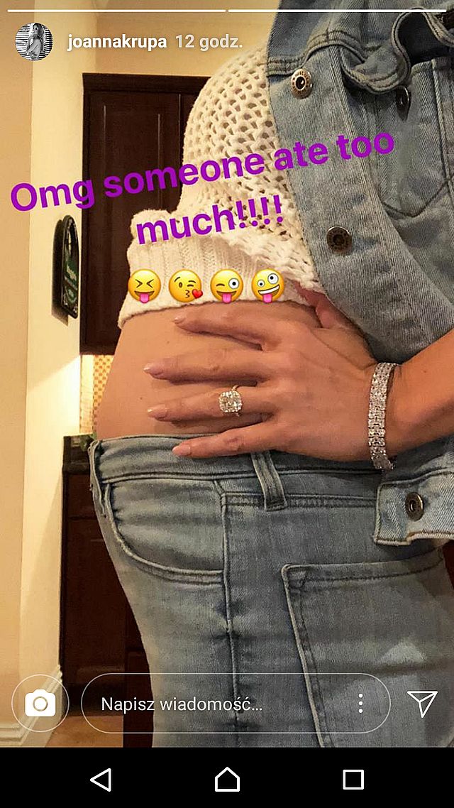 Joanna Krupa jest W CIĄŻY? Pokazała zdjęcie z DUŻYM brzuszkiem!
