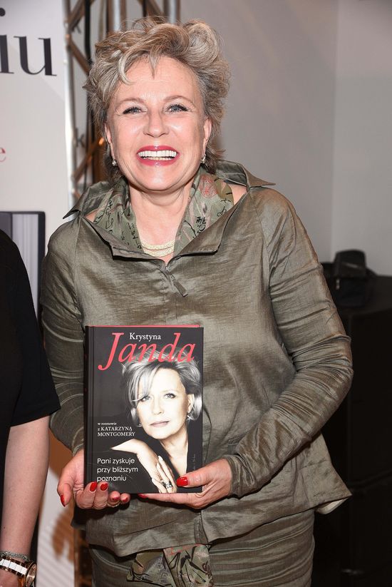 Takiego gifa nie spodziewaliście się po Krystynie Jandzie (Facebook)