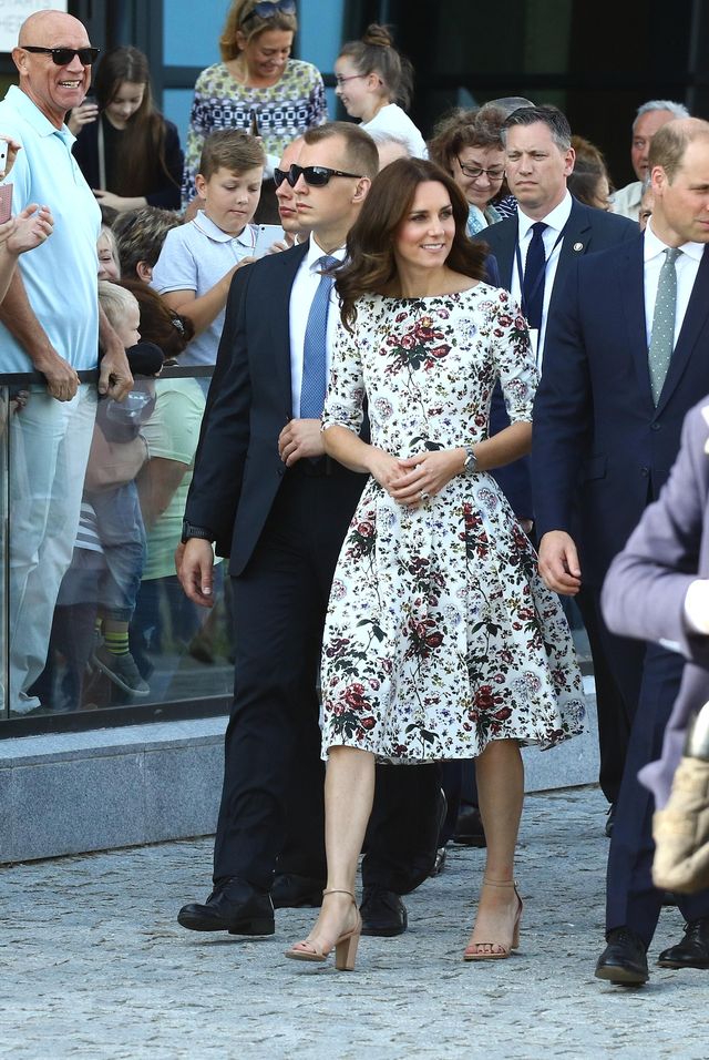 Skąd była sukienka księżnej Kate, w której przyleciała do Gdańska? (ZDJĘCIA)