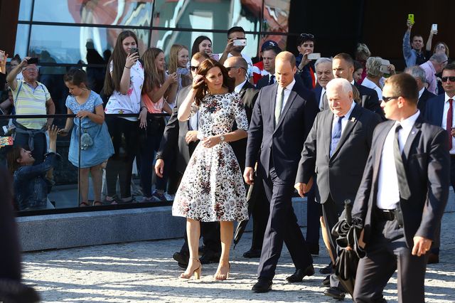 Skąd była sukienka księżnej Kate, w której przyleciała do Gdańska? (ZDJĘCIA)