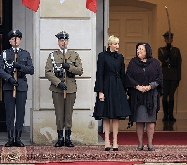 Księżna Monako Charlene w Polsce (FOTO)