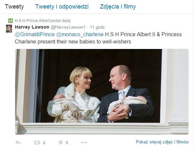 Księżna Monako pokazała bliźniaki światu (FOTO)