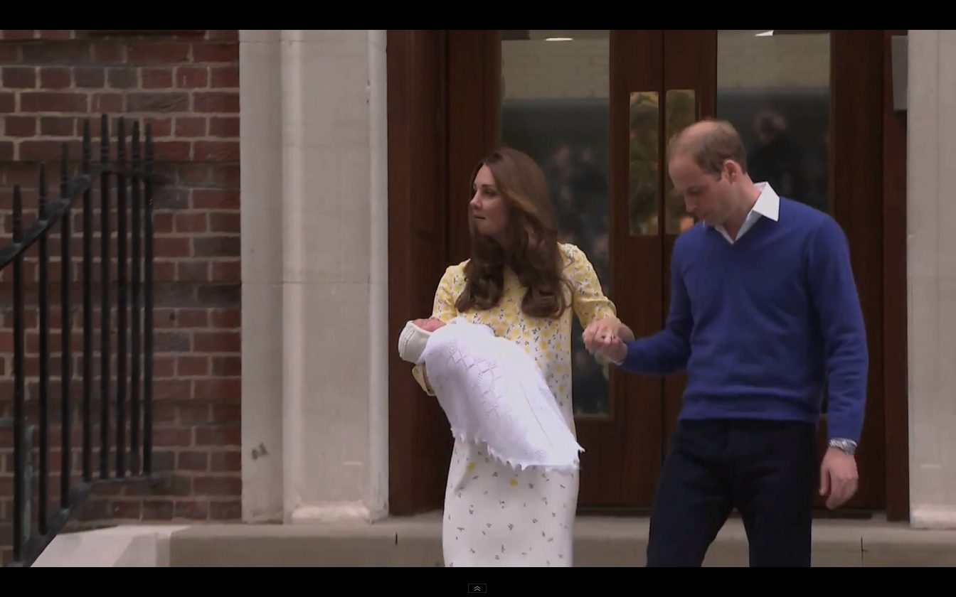 Charlotte Elizabeth Diana - oto imiona małej księżniczki