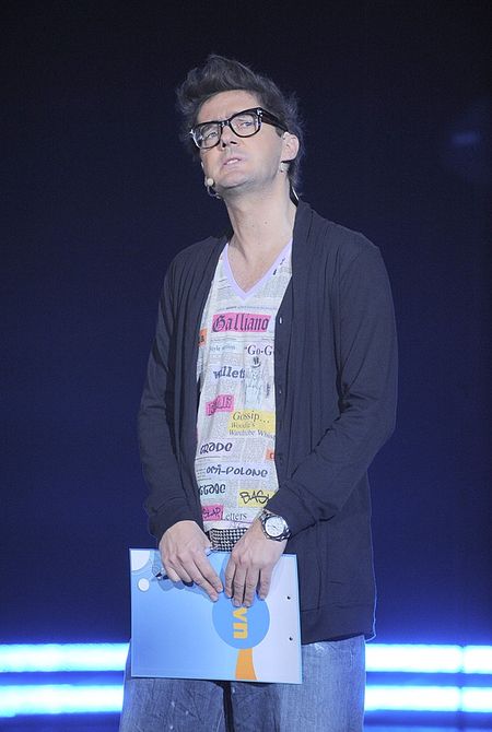 Wojewódzki z penisem na wierzchu