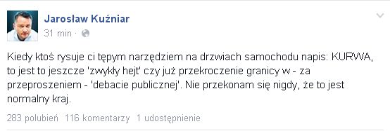 Jarosław Kuźniar: Kiedy ktoś rysuje ci tępym narzędziem...