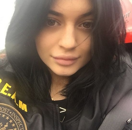 Nowa szokująca twarz Kylie Jenner Nowa szokująca twarz Kylie Jenner