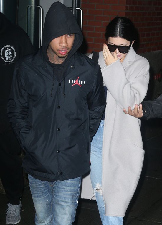 Kylie Jenner i Tyga w końcu zachowują się jak para?