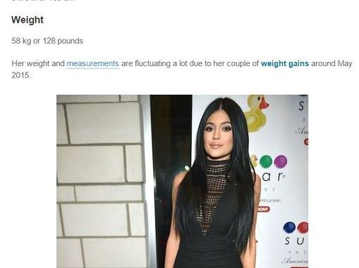 Ile waży Kylie Jenner? (FOTO)