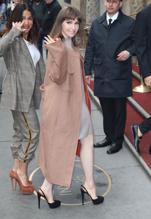 OOO! Lena Dunham ma NOWĄ TWARZ? (ZDJĘCIA)