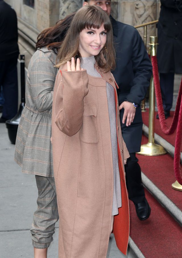 OOO! Lena Dunham ma NOWĄ TWARZ? (ZDJĘCIA)