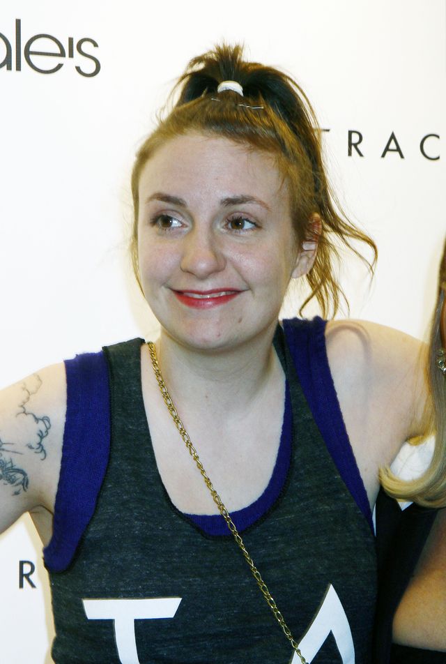 OOO! Lena Dunham ma NOWĄ TWARZ? (ZDJĘCIA)