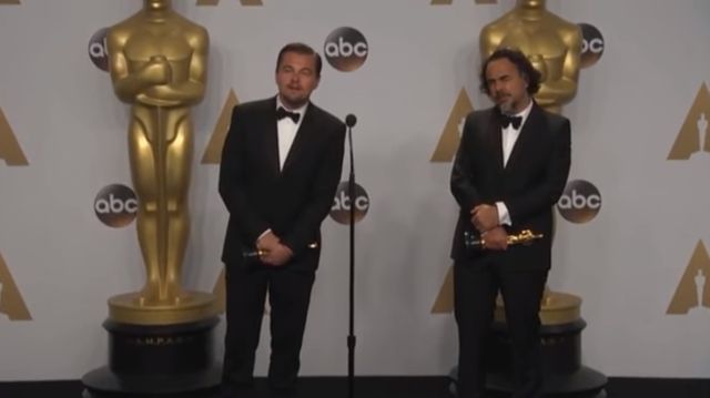 Leonardo DiCaprio nie mógł powstrzymać śmiechu