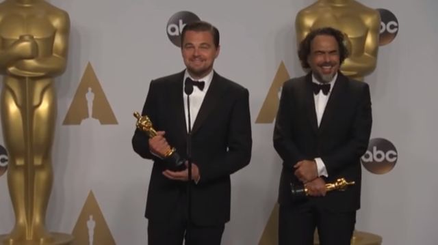 Leonardo DiCaprio nie mógł powstrzymać śmiechu