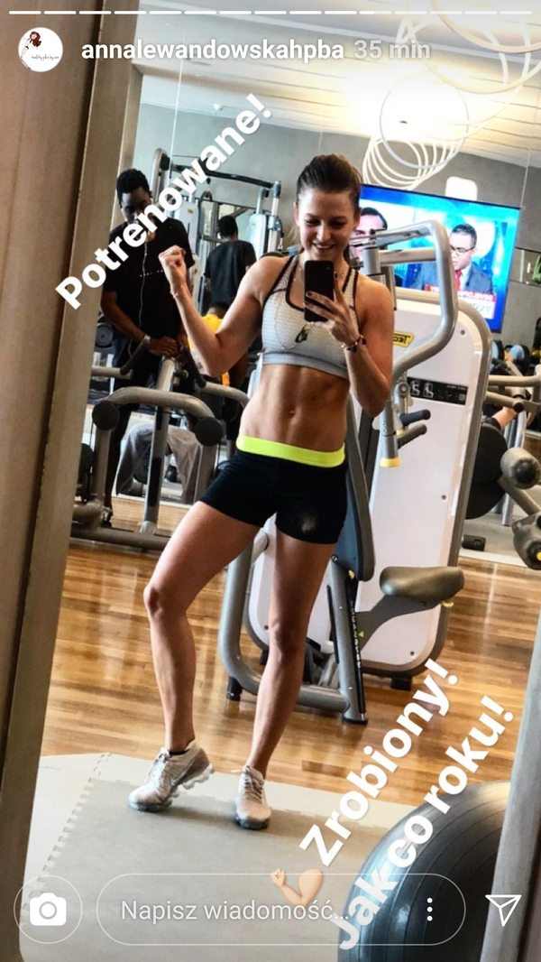 Sylwester Lewandowskich musiał być spokojny - co Lewa robiła rano? (Instagram)