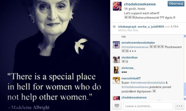 Lewandowska pojawiła się na Instagramie Chodakowskiej