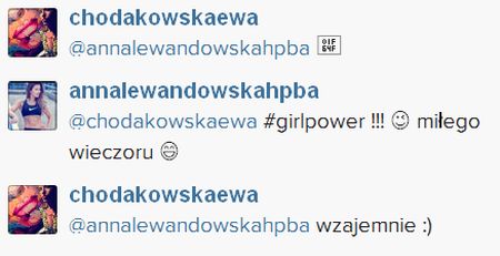 Lewandowska pojawiła się na Instagramie Chodakowskiej