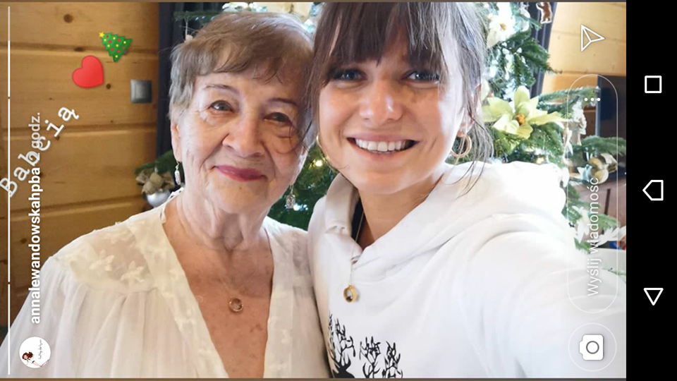 Anna Lewandowska pokazała świąteczne zdjęcie ze swoją babcią