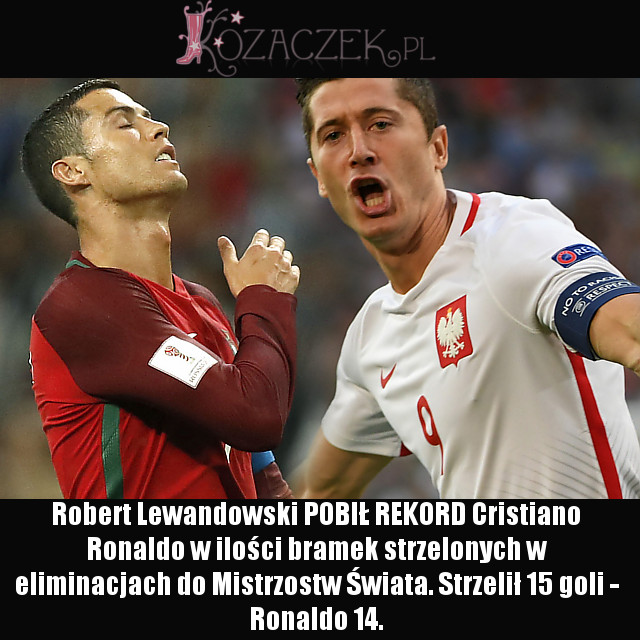 Robert Lewandowski w meczu z Armenią pobił DWA rekordy