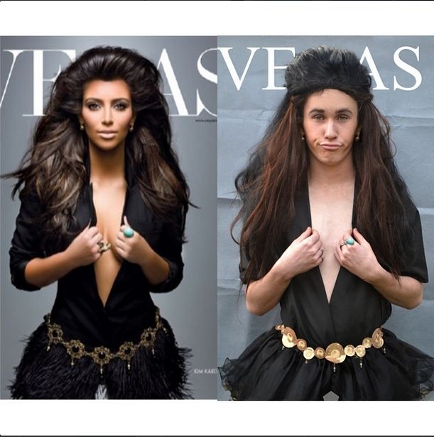  Liam Martin zasłynął tym,że przebiera się za gwiazdy (FOTO)