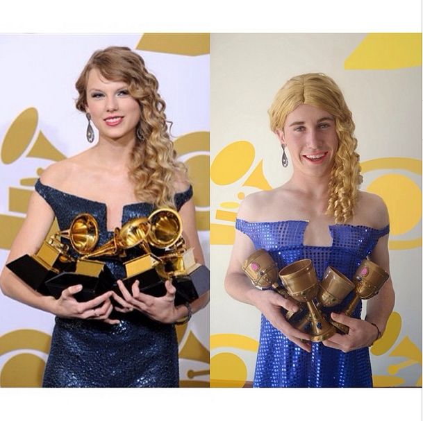  Liam Martin zasłynął tym,że przebiera się za gwiazdy (FOTO)