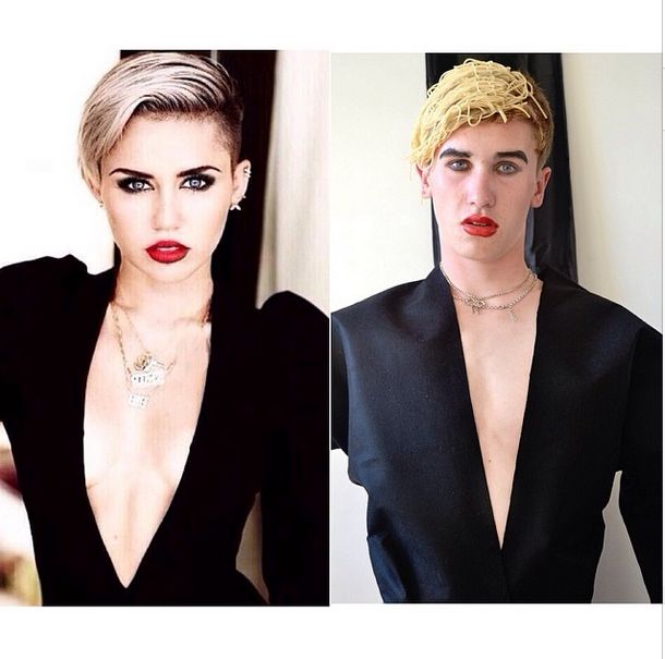  Liam Martin zasłynął tym,że przebiera się za gwiazdy (FOTO)