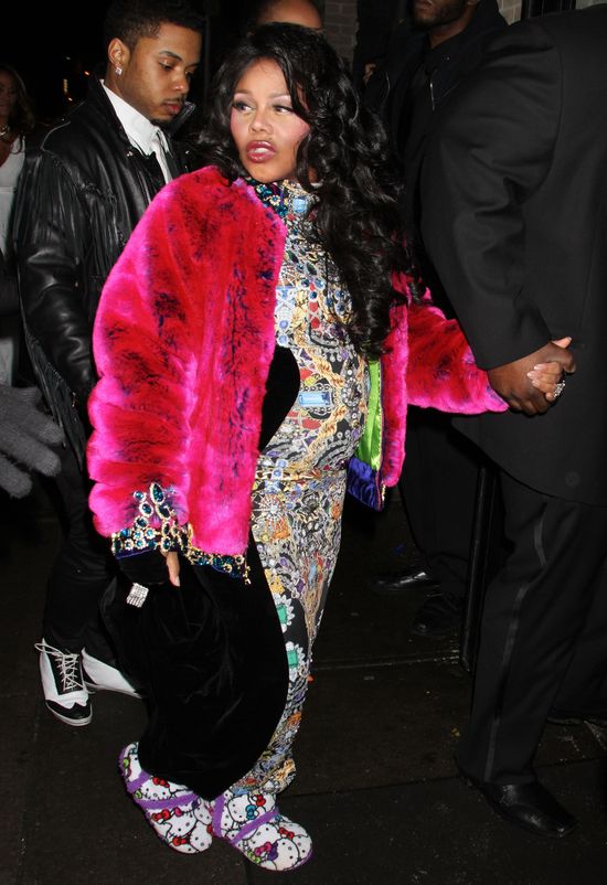 SZOK! Lil Kim jest w zaawansowanej ciąży! (FOTO)