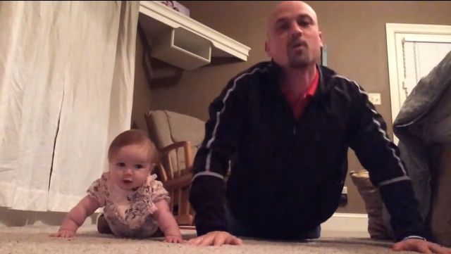 Oto Lilly Ann - sześciomiesięczna instruktorka fitnessuVIDEO