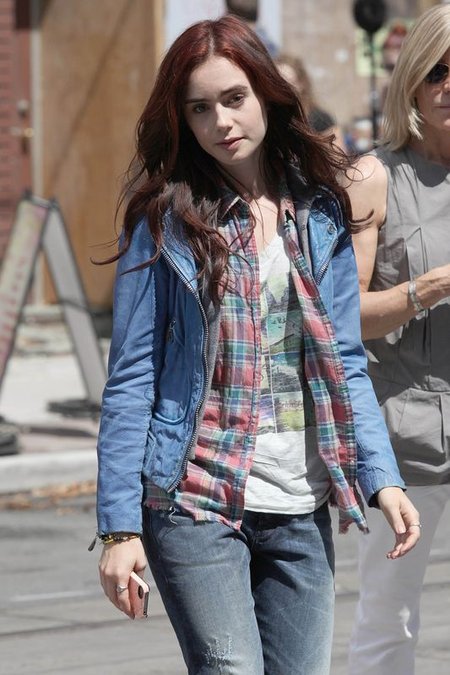 Lily Collins w akcji (FOTO)