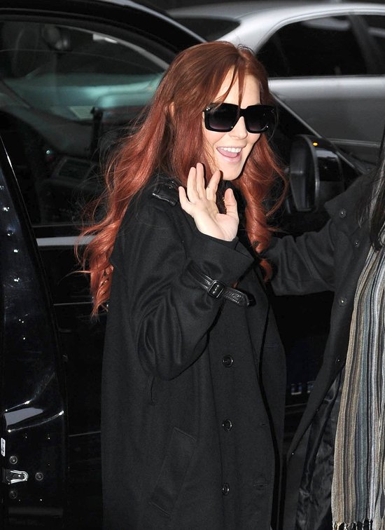 Po Lindsay Lohan nie widać narkotykowych przygód (FOTO)