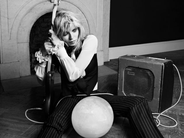 Marilyn Manson i Courtney Love nowymi twarzami Saint Laurent Marilyn Manson i Courtney Love nowymi twarzami Saint Laurent